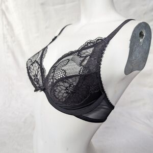 Wacoal Black Lace Mesh Bra